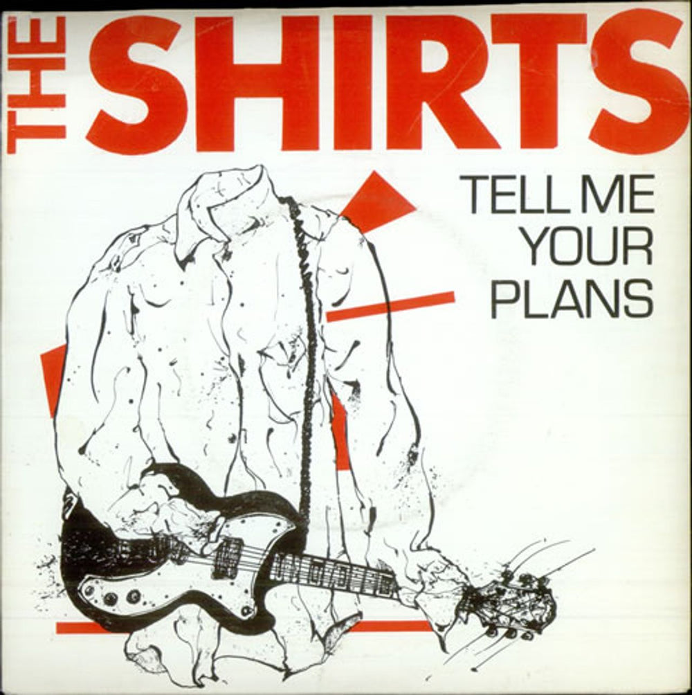 The Shirts Tell Me Your Plans - 'A' Label UK Promo 7" vinyl single (7 inch record / 45) HAR5165