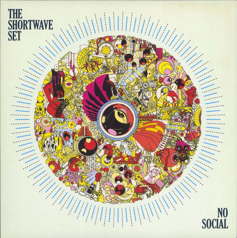 The Shortwave Set No Social UK 7" vinyl single (7 inch record / 45) WOS028S