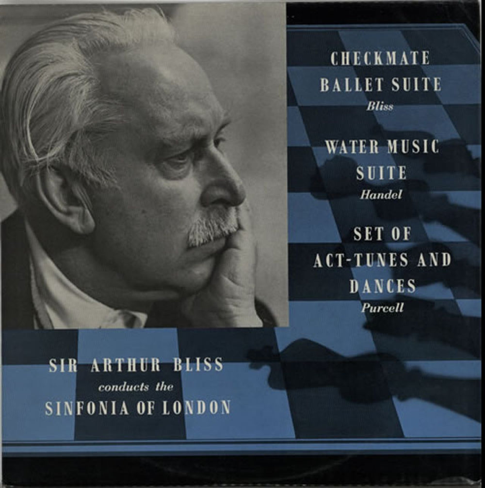 The Sinfonia Of London Bliss: Checkmate Ballet Suite / Handel: Water Music Suite / Purcell: Set Of Act-Tunes And Dances UK vinyl LP album (LP record) ST52