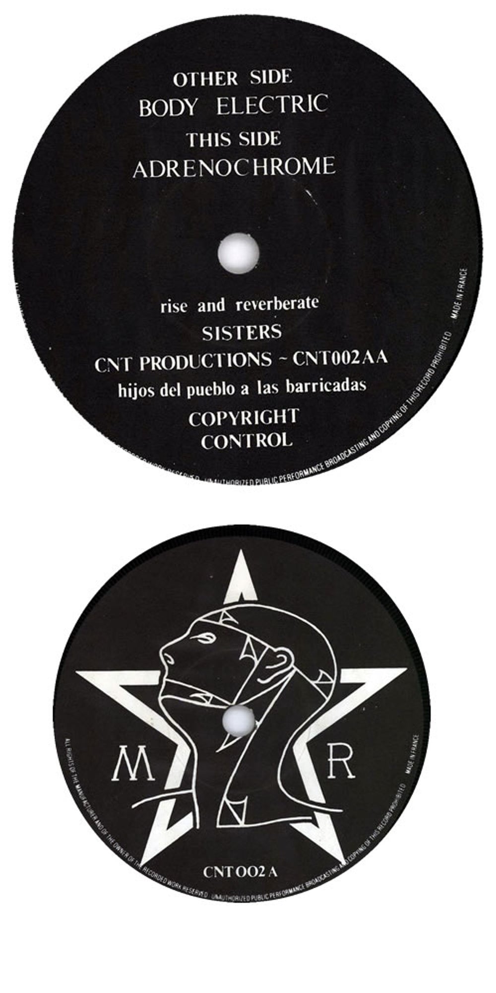 The Sisters Of Mercy Body Electric UK 7" vinyl single (7 inch record / 45) SOM07BO570851