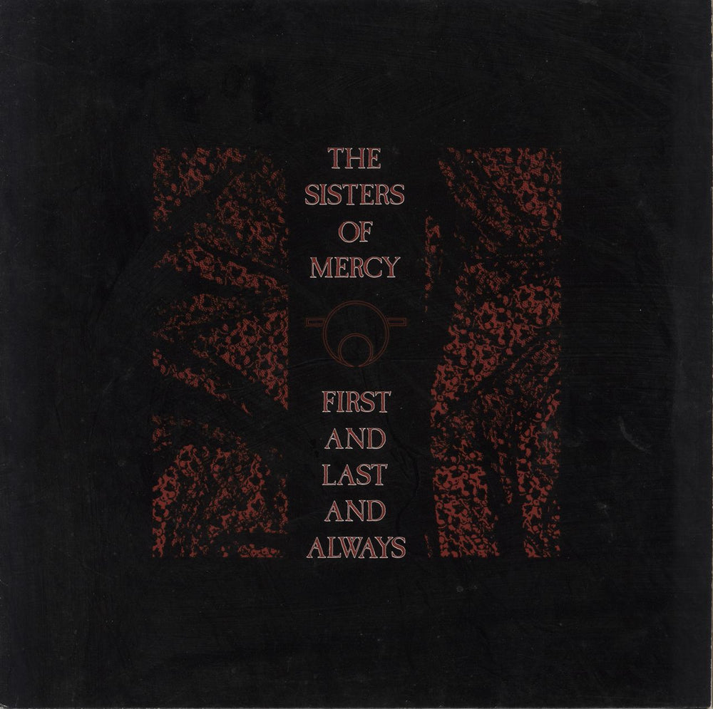 The Sisters Of Mercy First And Last And Always UK vinyl LP album (LP record) MR337L