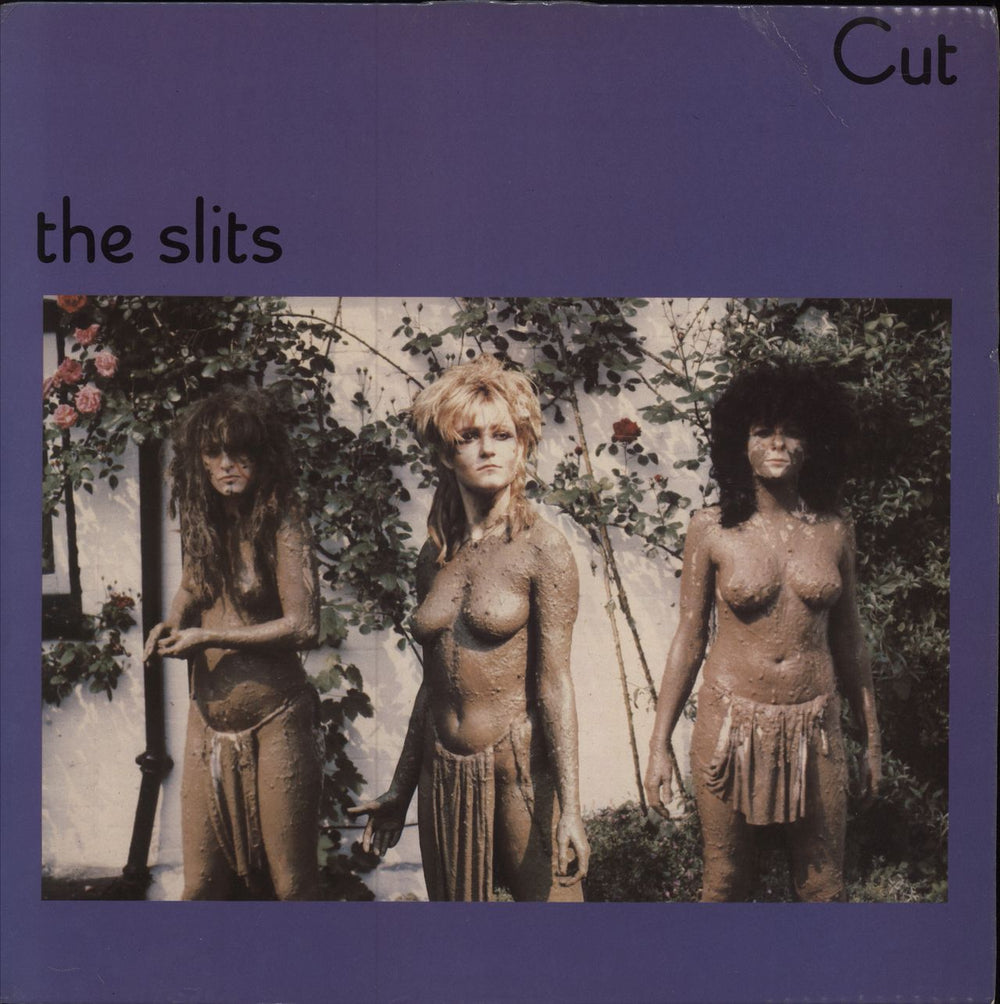 The Slits Cut - 1st - Gold promo stamped - VG UK vinyl LP album (LP record) ILPS9573
