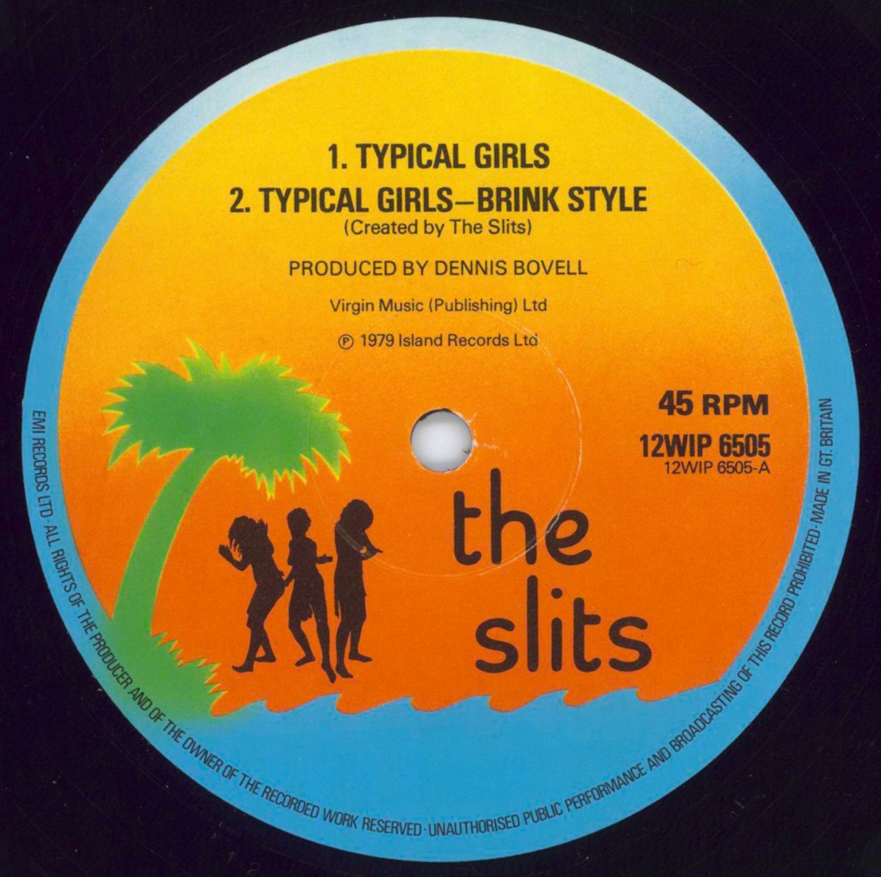 The Slits Typical Girls UK 12