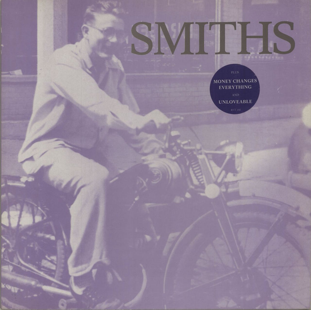 The Smiths Bigmouth Strikes Again - Stickered UK 12" vinyl single (12 inch record / Maxi-single) RTT192