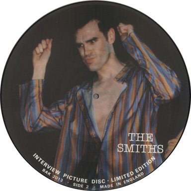 The Smiths Interview Disc UK Picture disc LP — RareVinyl.com