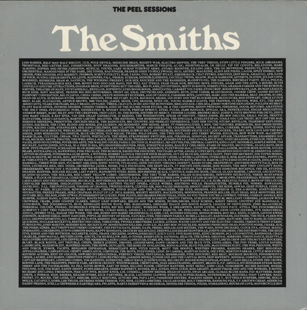 The Smiths Peel Sessions - EX UK 12" vinyl single (12 inch record / Maxi-single) SFPS055