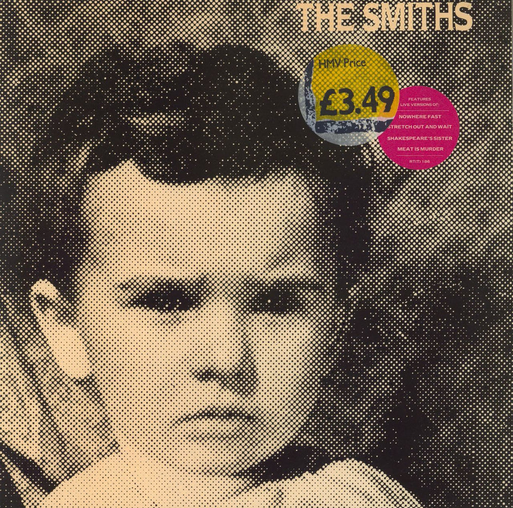 The Smiths That Joke Isn't Funny Anymore + Inner - Stickered Sleeve UK 12" vinyl single (12 inch record / Maxi-single) RTT186