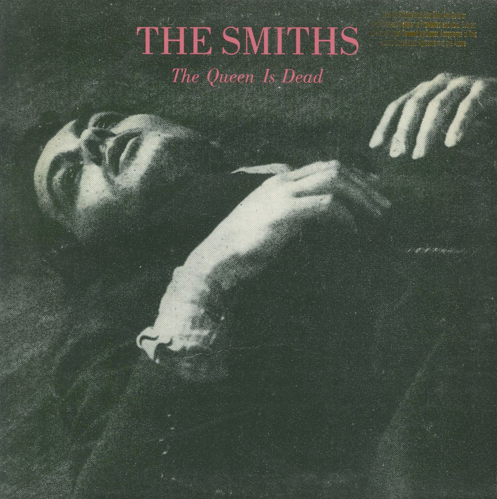 The Smiths The Queen Is Dead - Gold Promo Stamp US vinyl LP album (LP record) 25426-1