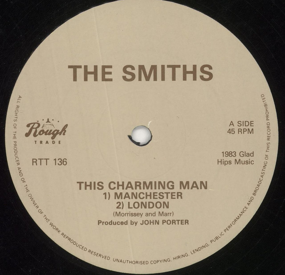 The Smiths This Charming Man - Version 1 - EX UK 12" vinyl single (12 inch record / Maxi-single) SMI12TH742064