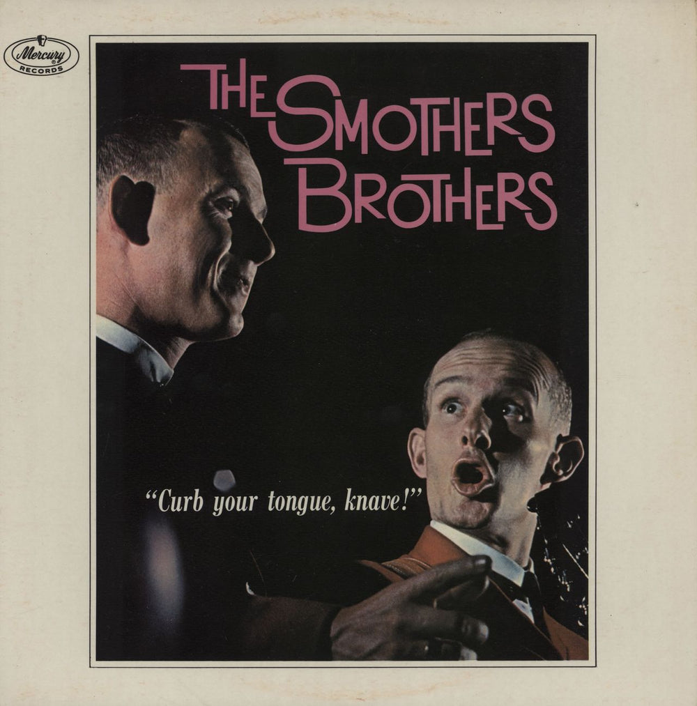 The Smothers Brothers Curb Your Tongue, Knave! UK vinyl LP album (LP record) 20010MCL