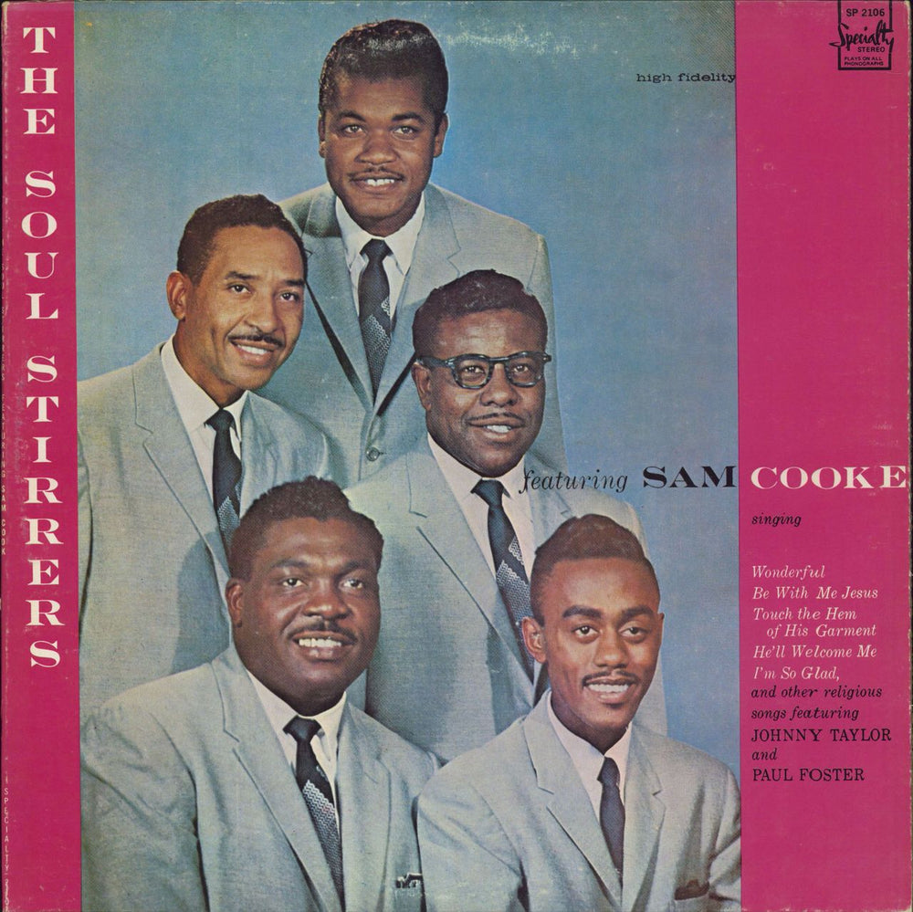 The Soul Stirrers The Soul Stirrers US vinyl LP album (LP record) SP2106