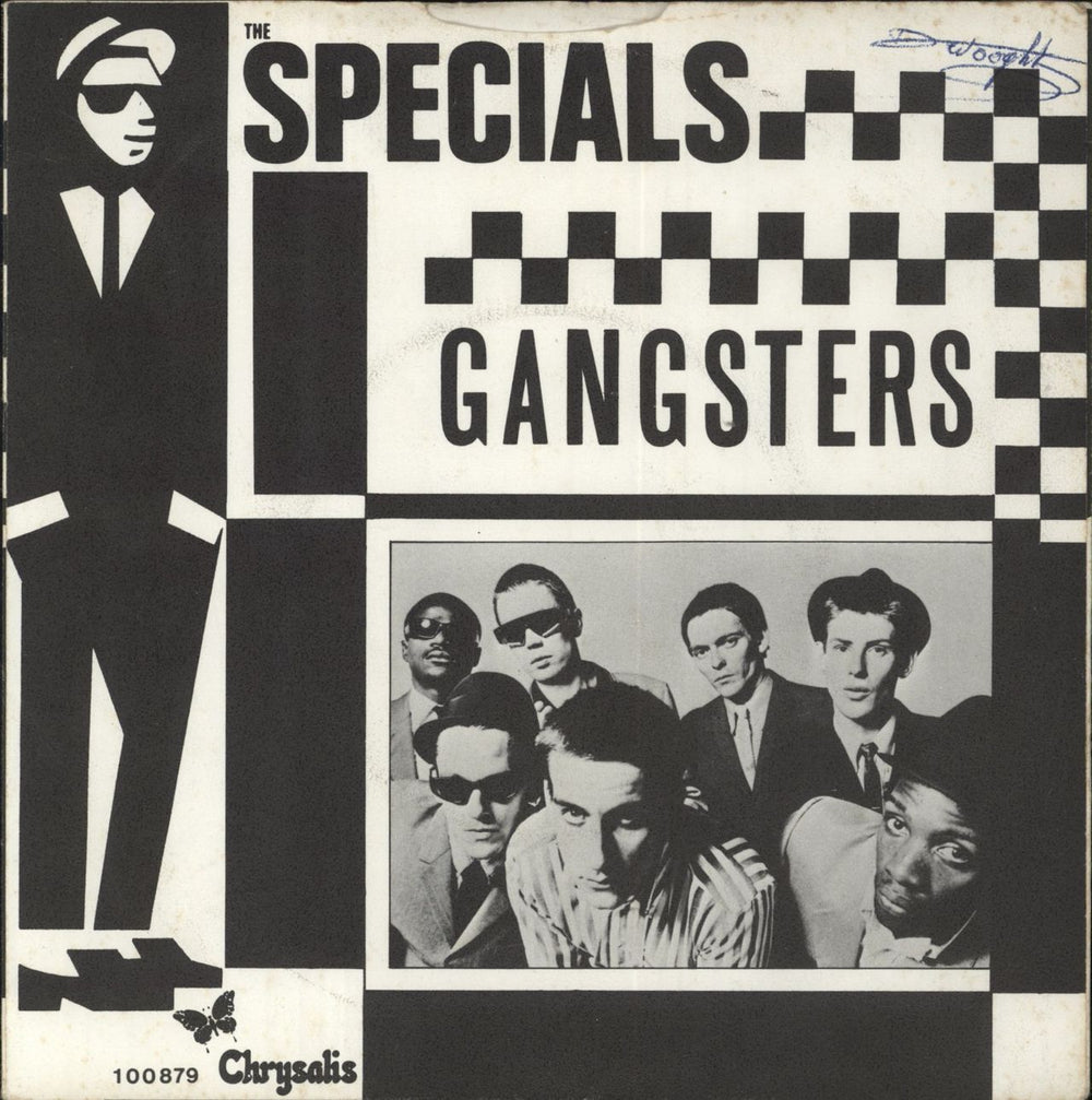 The Specials Gangsters - EX Dutch 7" vinyl single (7 inch record / 45)