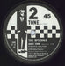 The Specials Ghost Town - Paper Label - P/S - EX UK 7" vinyl single (7 inch record / 45) SPE07GH808649