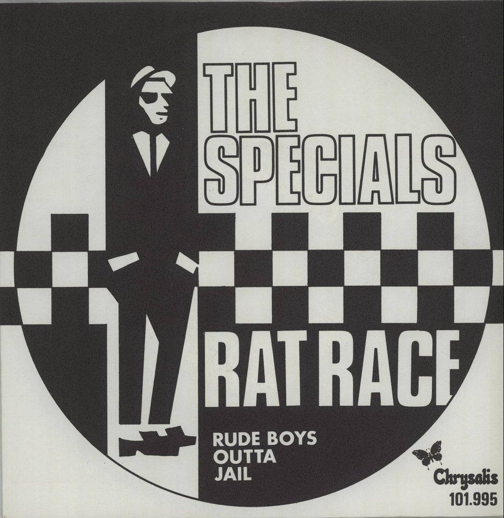 The Specials Rat Race Dutch 7" vinyl single (7 inch record / 45) 101.995