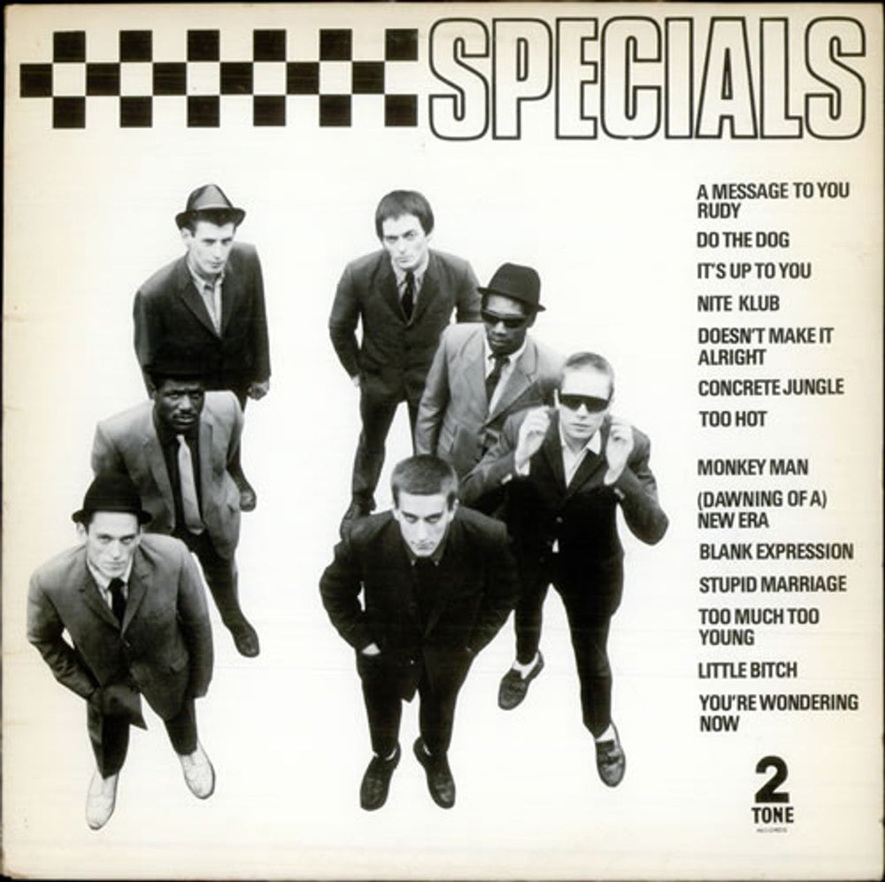 The Specials Specials - 2nd UK vinyl LP album (LP record) CDLTT5001