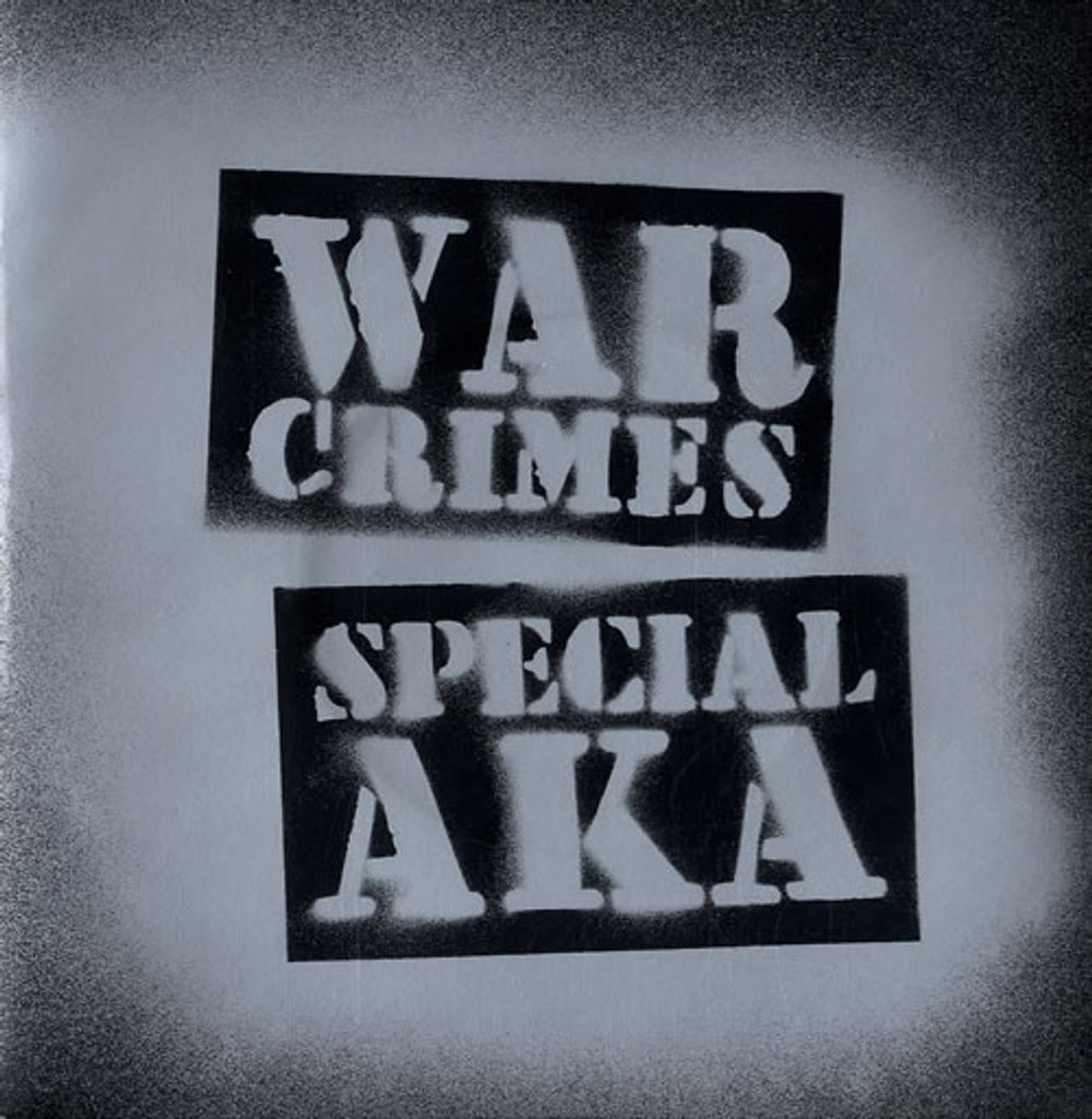 The Specials War Crimes UK 7" vinyl single (7 inch record / 45) CHSTT23