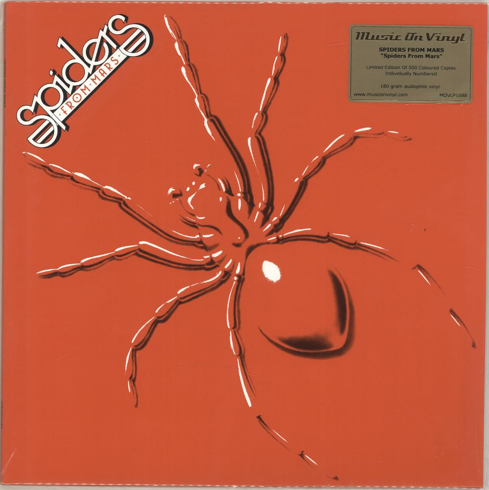 The Spiders From Mars Spiders From Mars - 180 Gram Red Vinyl UK vinyl LP album (LP record) MOVLP1688