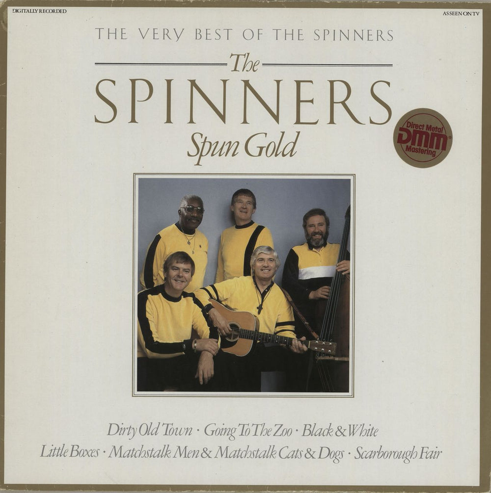 The Spinners The Very Best Of The Spinners - Spun Gold UK vinyl LP album (LP record) N6560