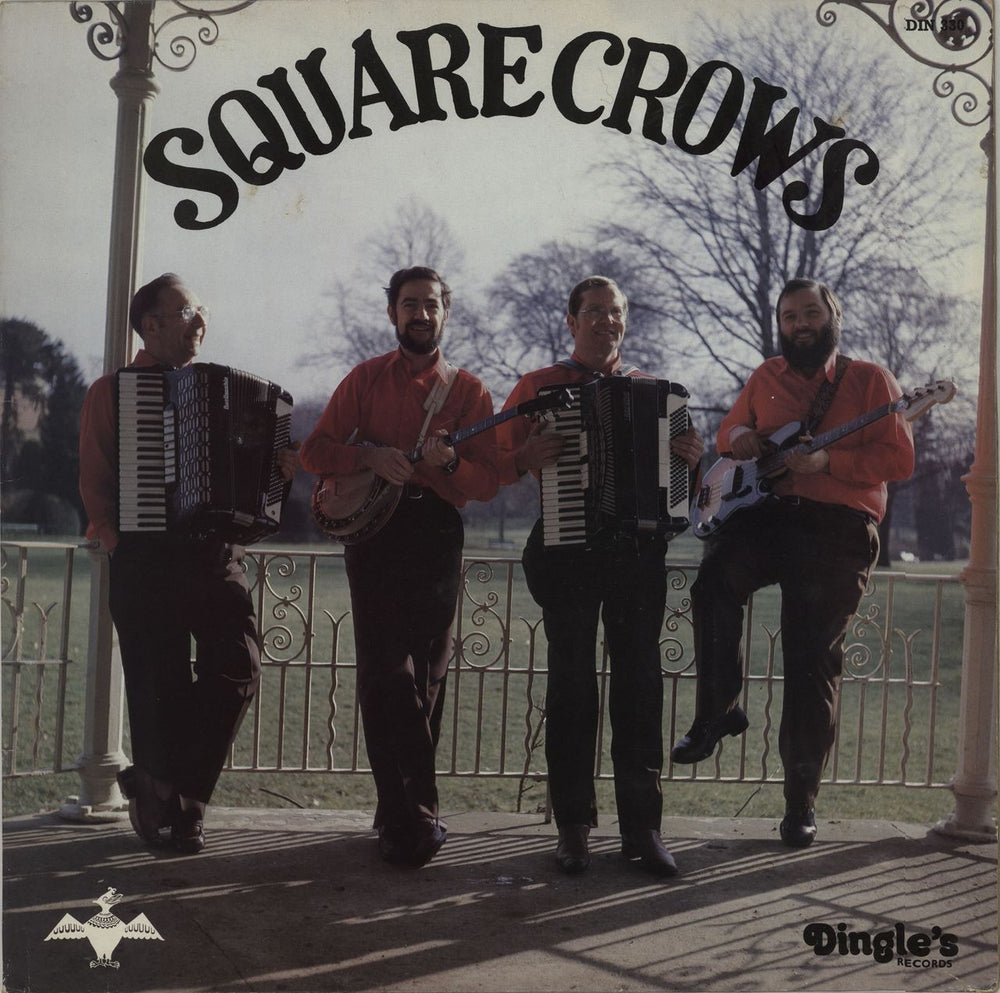 The Squarecrows Squarecrows - Autographed UK vinyl LP album (LP record) DIN330