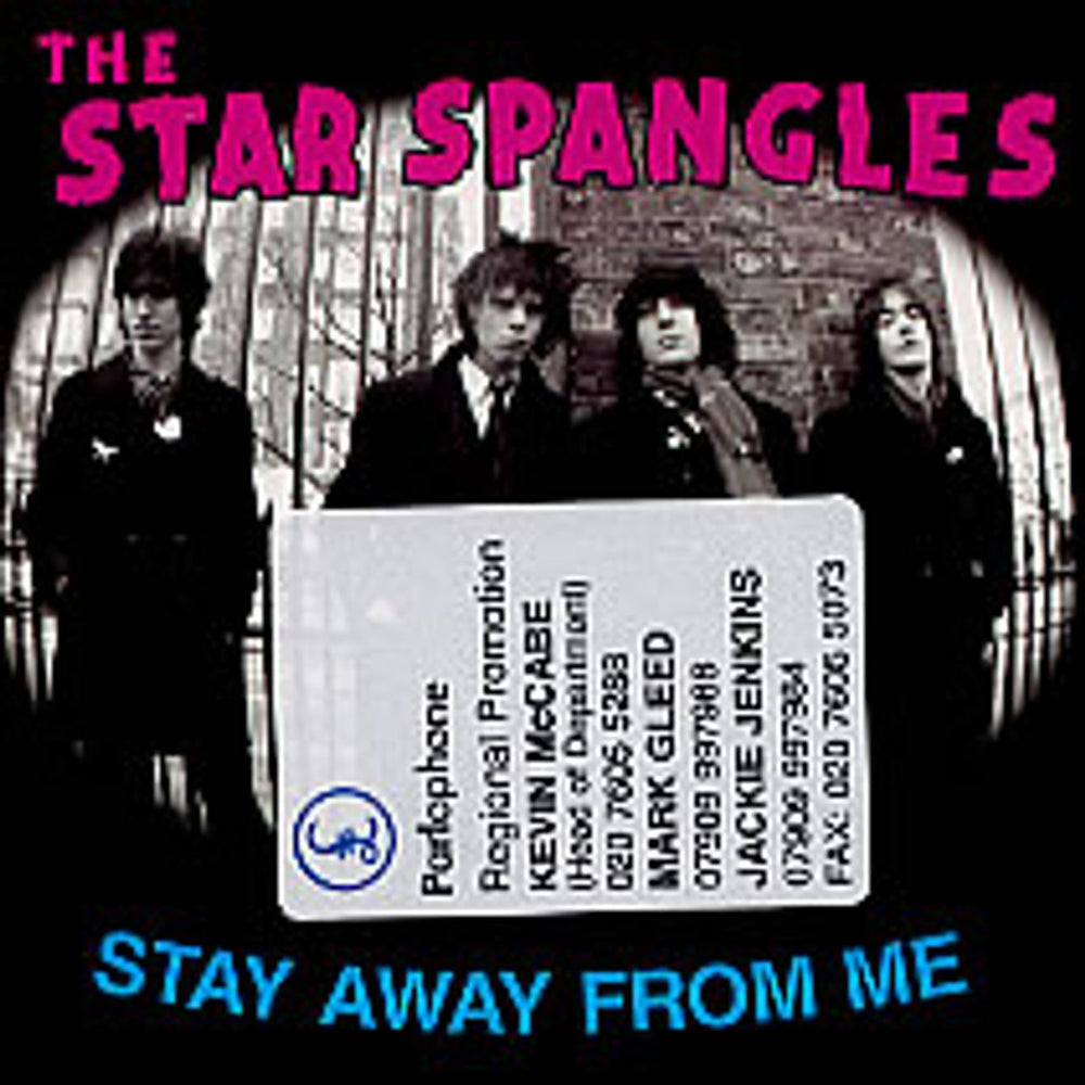 The Star Spangles Stay Away From Me UK Promo CD single (CD5 / 5") CDRDJ6604