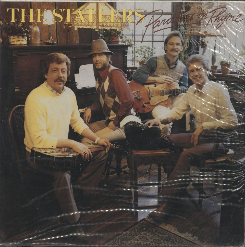 The Statlers Pardners In Rhyme Dutch vinyl LP album (LP record) MERH71