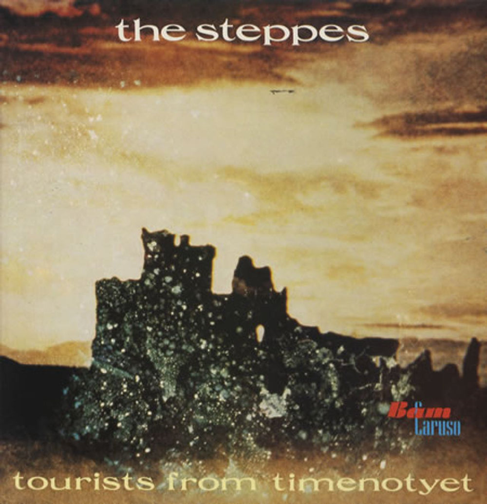 The Steppes Tourists From Timenotyet UK vinyl LP album (LP record) KIRI103