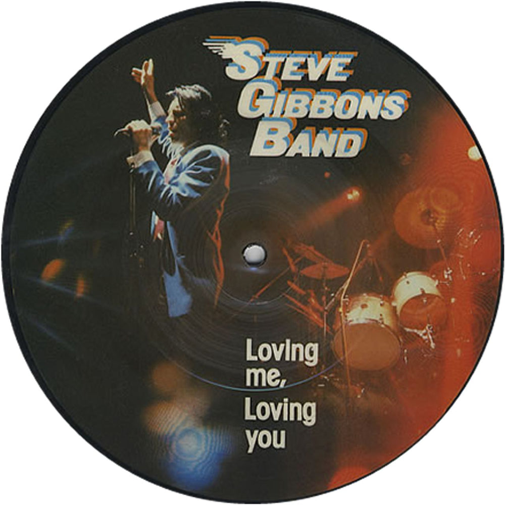 The Steve Gibbons Band Loving Me, Loving You UK 7" vinyl picture disc (7 inch picture disc single) RCA174