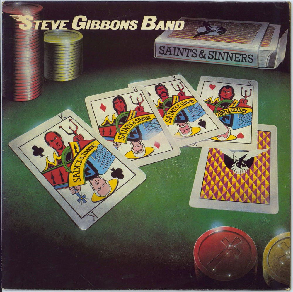 The Steve Gibbons Band Saints And Sinners UK vinyl LP album (LP record) RCALP6017