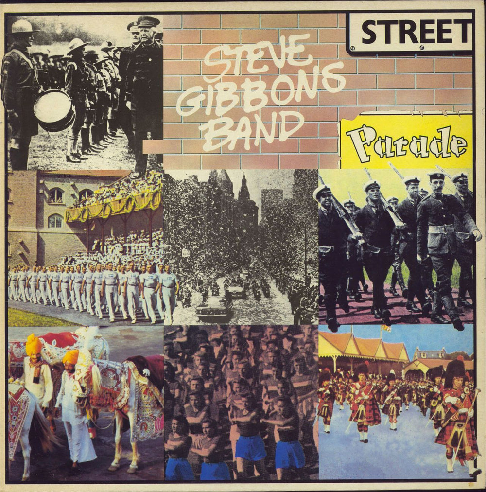 The Steve Gibbons Band Street Parade UK vinyl LP album (LP record) RCALP5005