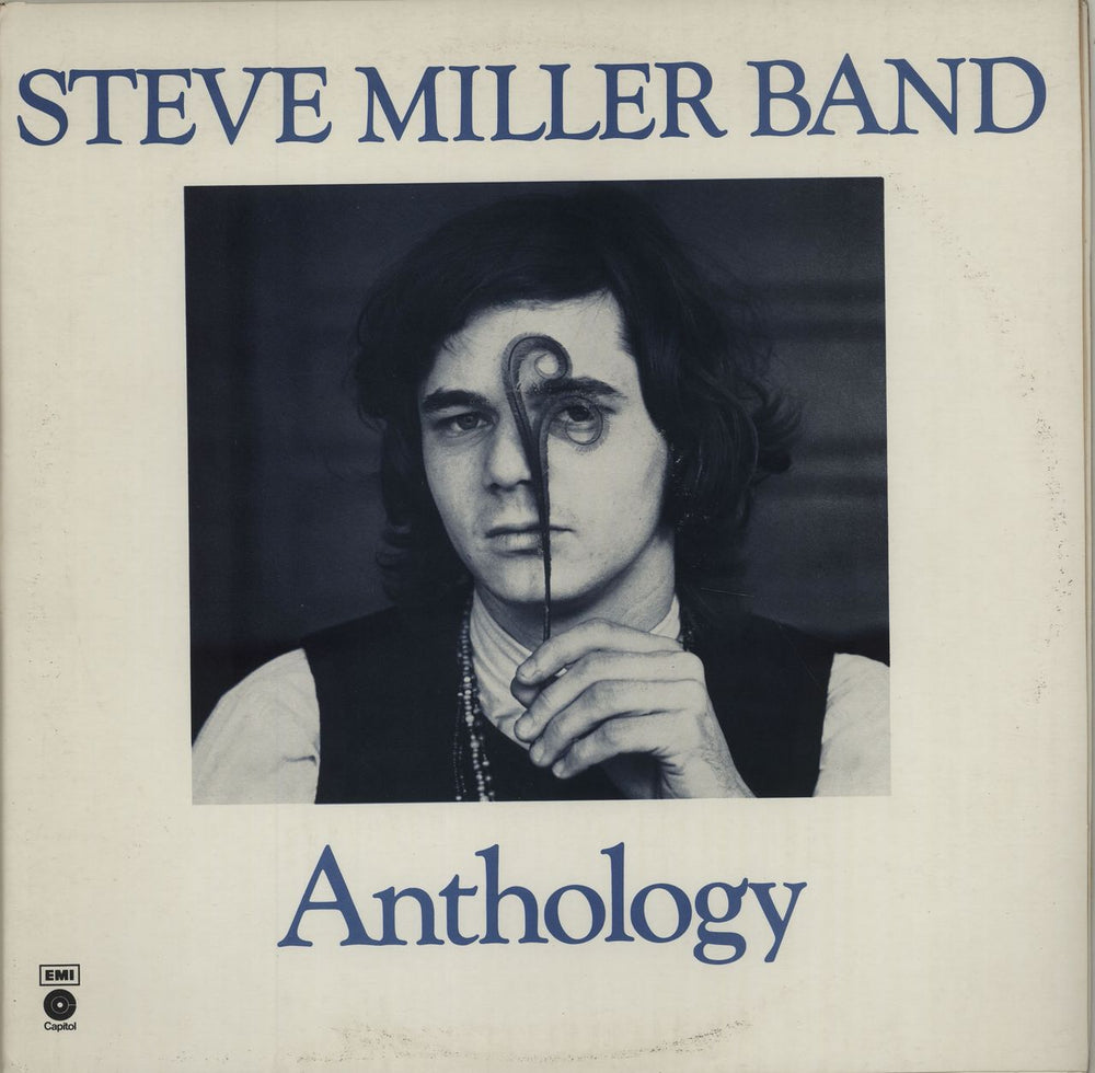 The Steve Miller Band Anthology - peach label UK 2-LP vinyl record set (Double LP Album) EST-SP12