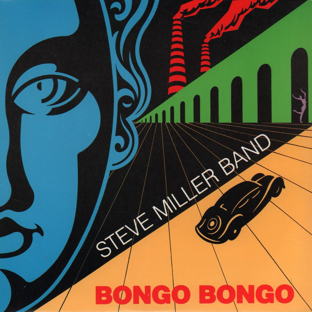 The Steve Miller Band Bongo Bongo UK 7" vinyl single (7 inch record / 45) STEVE8