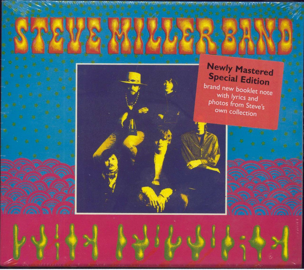 The Steve Miller Band Children Of The Future: Remastered - Sealed UK CD album (CDLP) EDSA5003