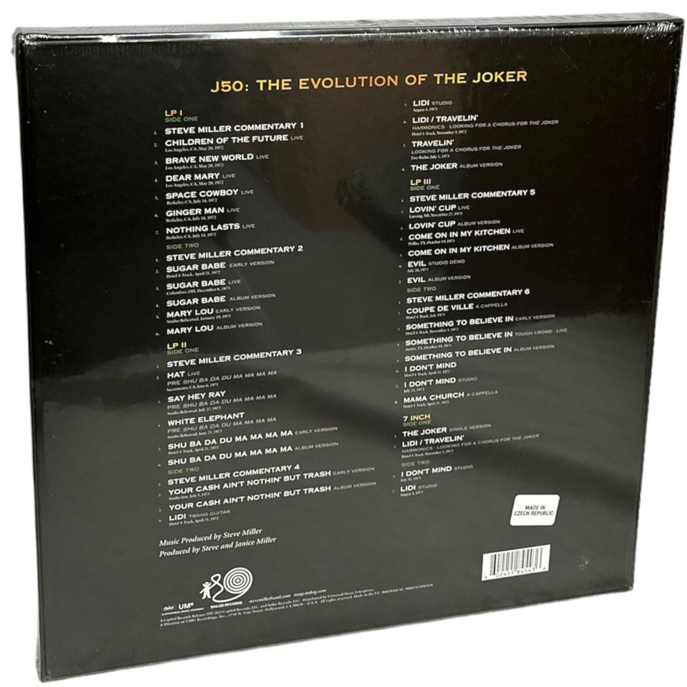 The Steve Miller Band J50: The Evolution Of The Joker + Hype Sticker - sealed UK Vinyl Box Set 0602455845436