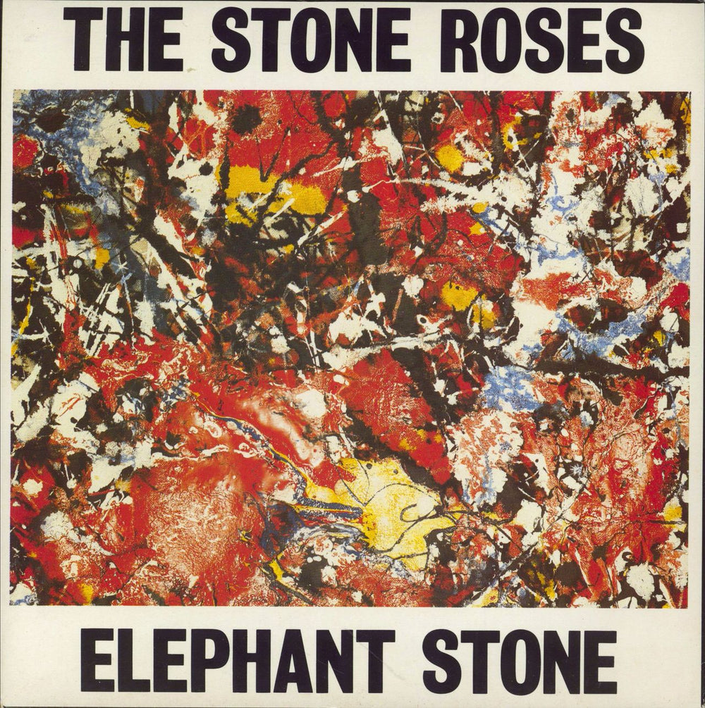 The Stone Roses Elephant Stone - 2nd issue UK 7" vinyl single (7 inch record / 45) ORE1