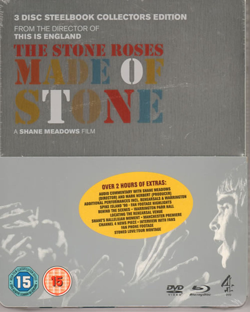 The Stone Roses Made Of Stone - Steelbook Edition UK Blu Ray DVD F4BD50055