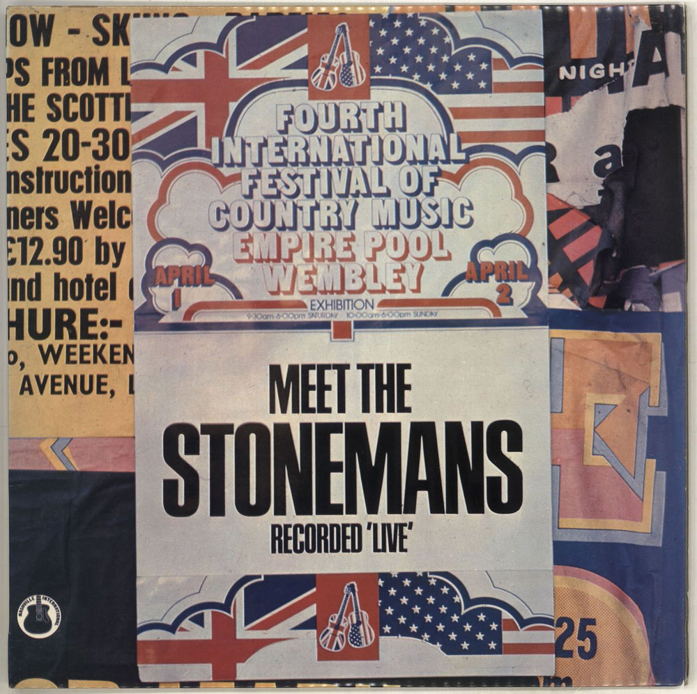 The Stonemans Meet The Stonemans UK vinyl LP album (LP record) NAL5005