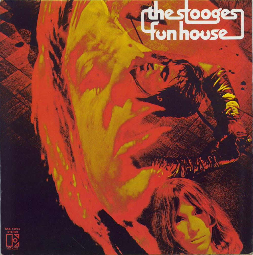 The Stooges Fun House - black & red label Canadian vinyl LP album (LP record) EKS-74071