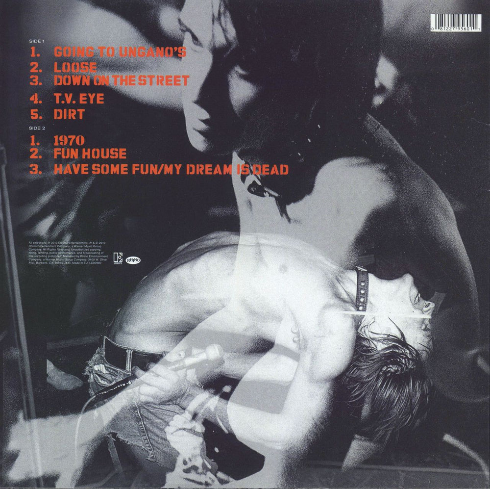 The Stooges Have Some Fun: Live At Ungano's - RSD15 - Black & White Vinyl + Poster UK vinyl LP album (LP record) 081227956011