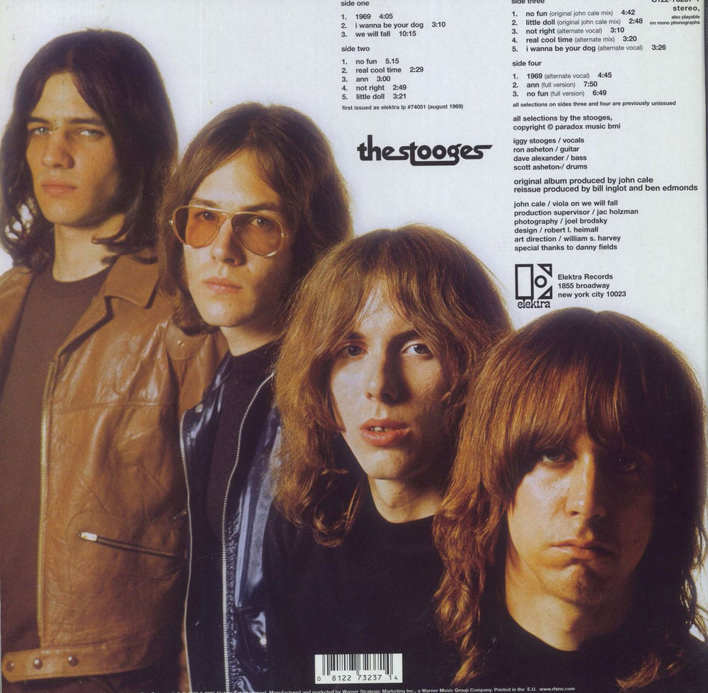 The Stooges The Stooges - VG UK 2-LP vinyl record set (Double LP Album) 081227323714