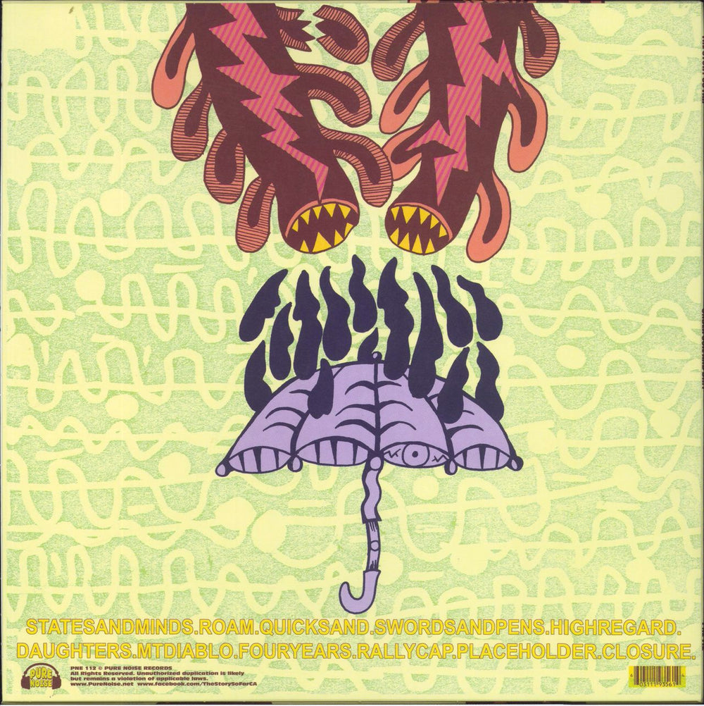 The Story So Far Under Soil And Dirt - Red/Orange [Kool-Aid] Vinyl US vinyl LP album (LP record)