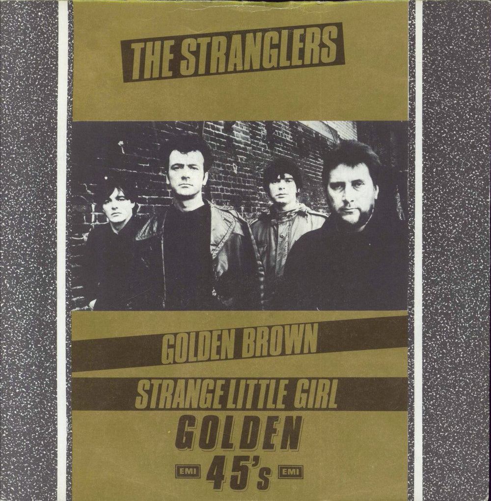 The Stranglers Golden Brown - Golden 45's UK 7" vinyl single (7 inch record / 45) G456