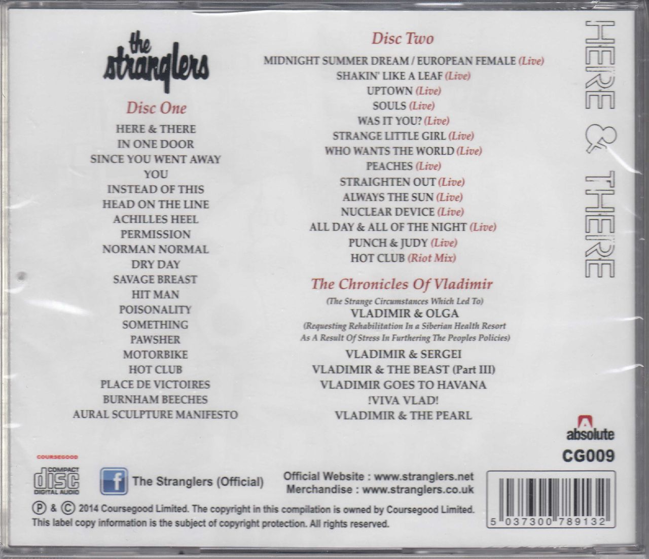 The Stranglers Here There The Epic B Sides Collection 1983 1991