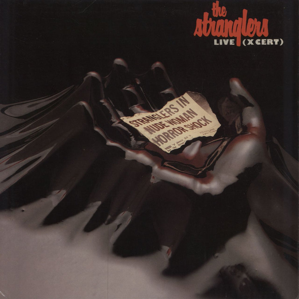 The Stranglers Live (X Cert) - Laminated & Picture Labels UK vinyl LP album (LP record) UAG30224