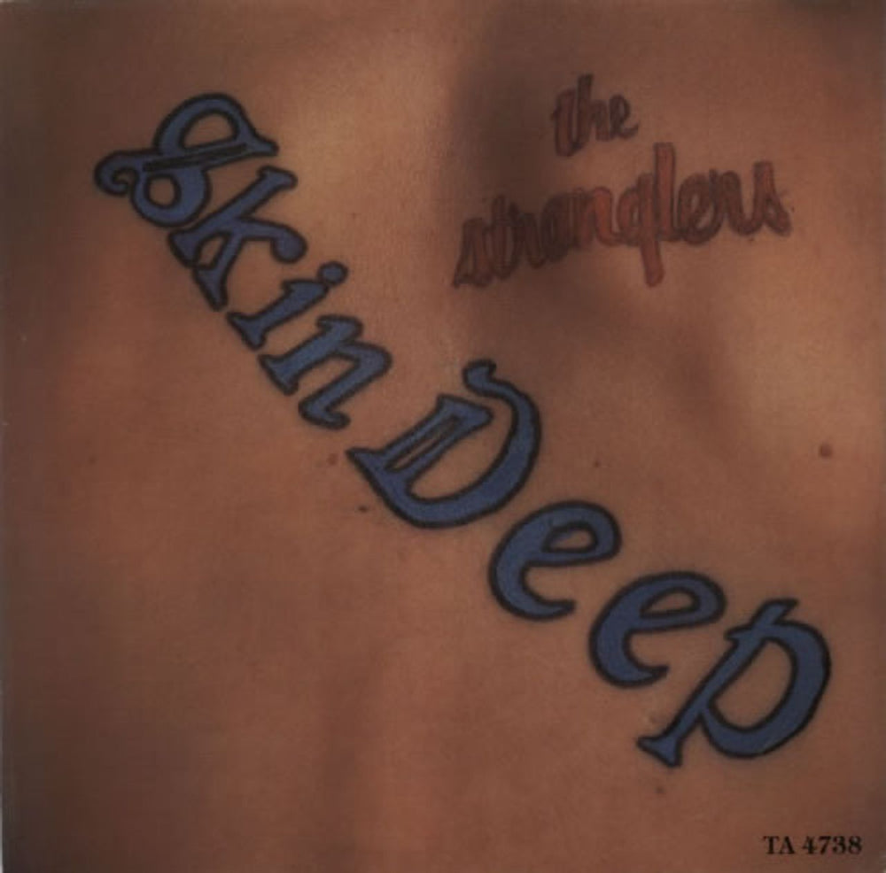 The Stranglers Skin Deep - Textured sleeve UK 12" vinyl single (12 inch record / Maxi-single) TA4738