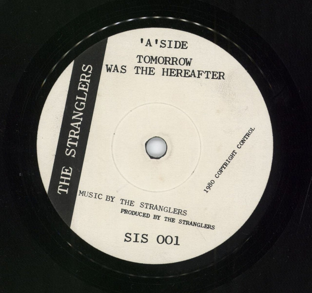 The Stranglers Tomorrow Was The Hereafter - 1st UK 7" vinyl single (7 inch record / 45) SIS001