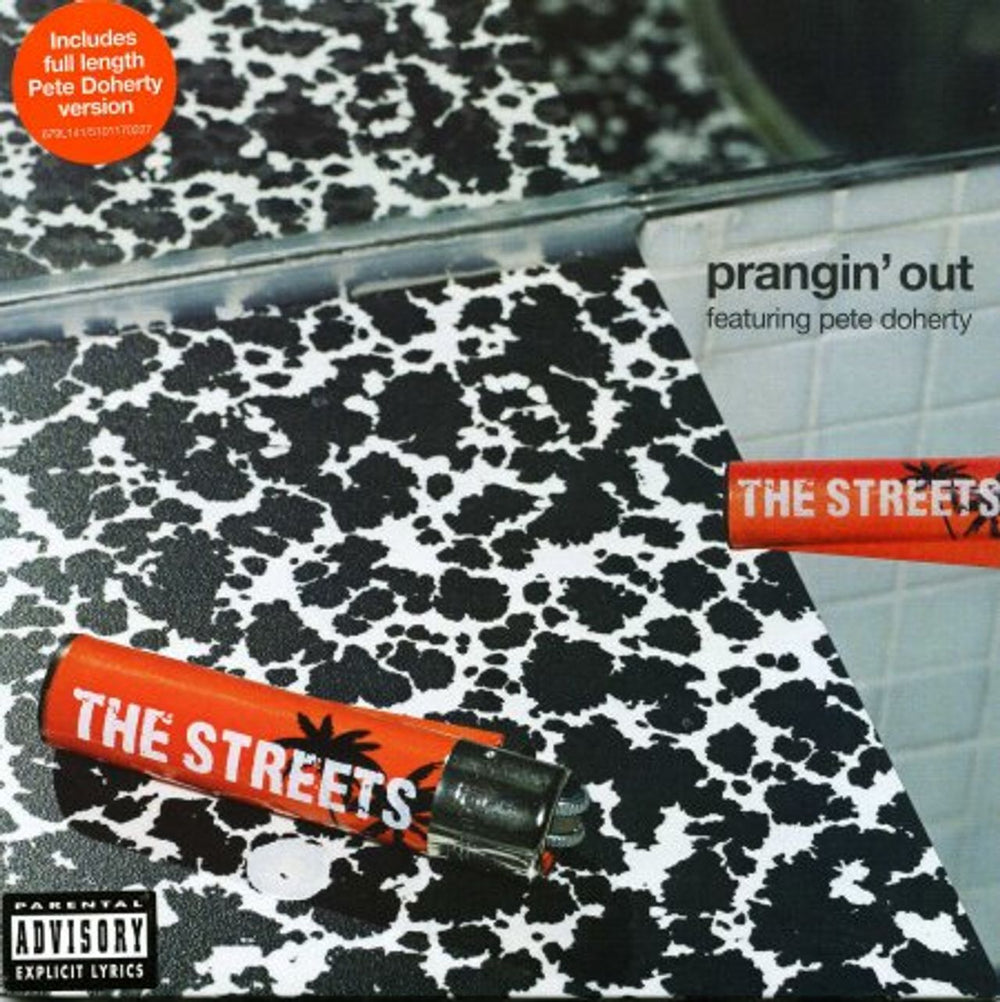 The Streets Prangin' Out UK 7" vinyl single (7 inch record / 45) 679L141