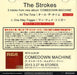 The Strokes 2 Tracks From The New Album 'Comedown Machine' Japanese Promo CD-R acetate CD-R