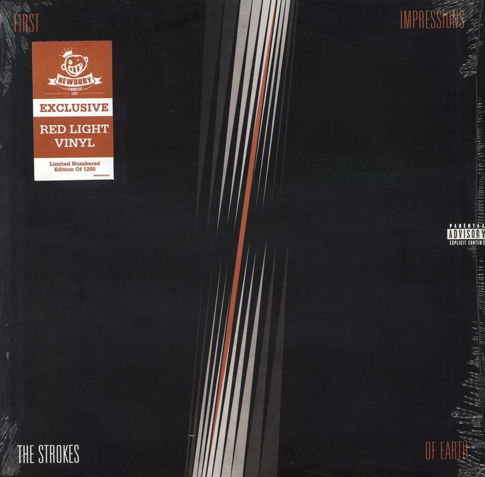 The Strokes First Impressions Of Earth - Red Light Vinyl US vinyl LP album (LP record) 8287673177-1