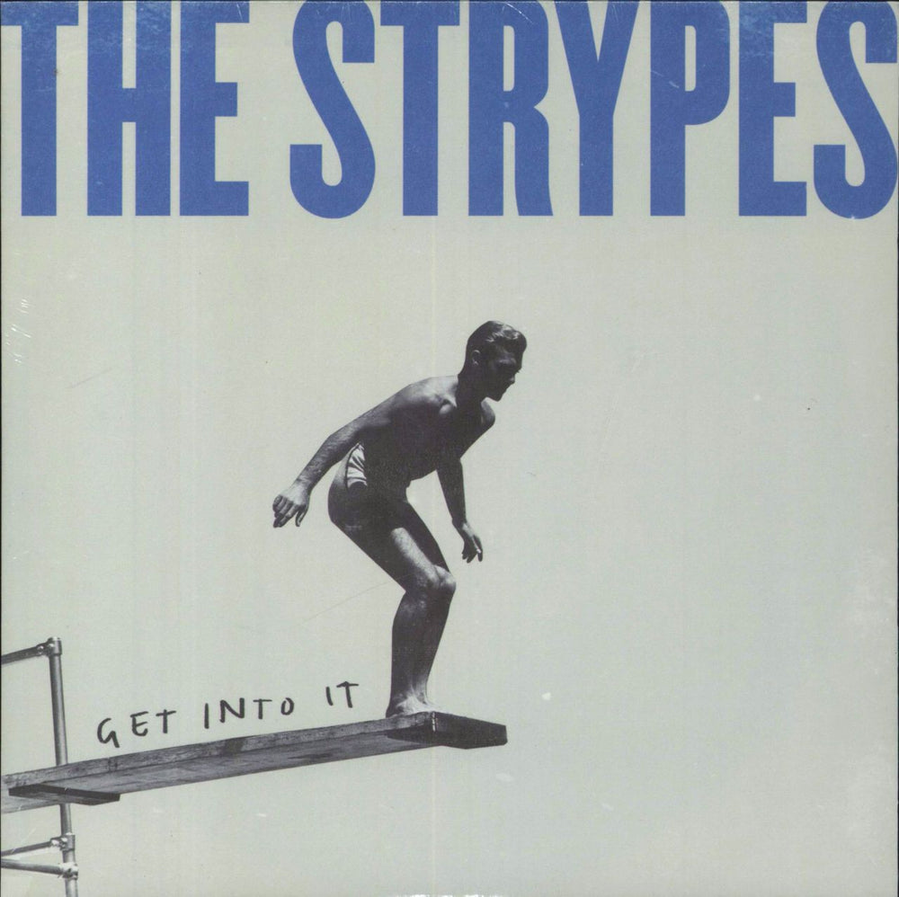 The Strypes Get Into It - Blue Vinyl UK 7" vinyl single (7 inch record / 45) 602547387189