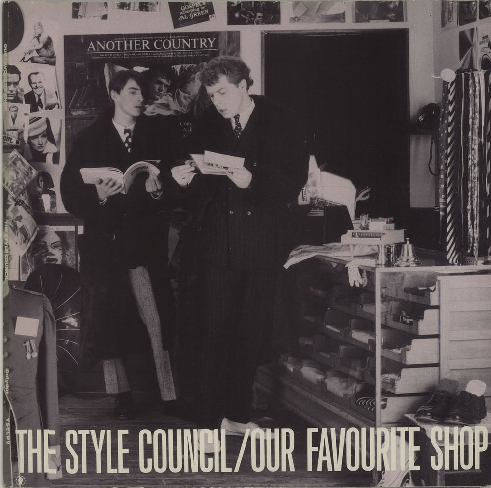 The Style Council Our Favourite Shop + Print UK vinyl LP album (LP record) TSCLP2